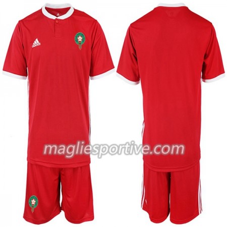 Completo Calcio Marocco Bambino Divisa Prima Mondiali 2018